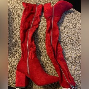 Shoedazzle over the knee boot